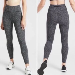 Athleta Lightning Static 7/8 Tights High-Rise Leggings XS